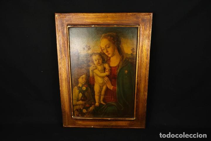 Arte: Antiguo Cuadro Copia - Foto 1