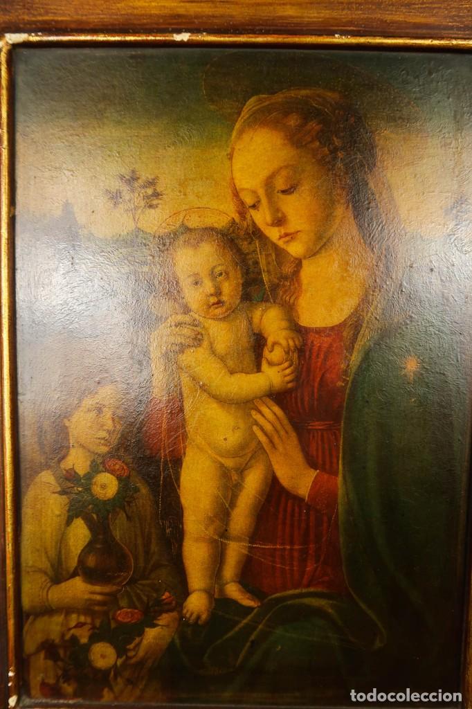 Arte: Antiguo Cuadro Copia - Foto 7