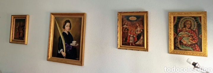 Arte: SANTA RUFINA OLEO sobre madera - Foto 2