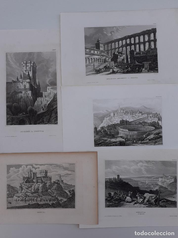 Arte: 5 grabados de Segovia - Foto 1