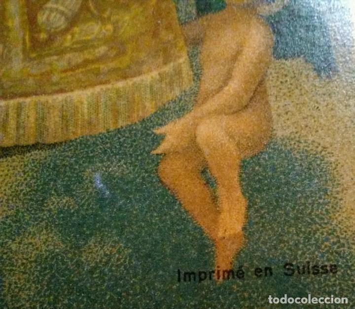 Arte: Marco antiguo con litogr&aacute;fia religiosa - Foto 3