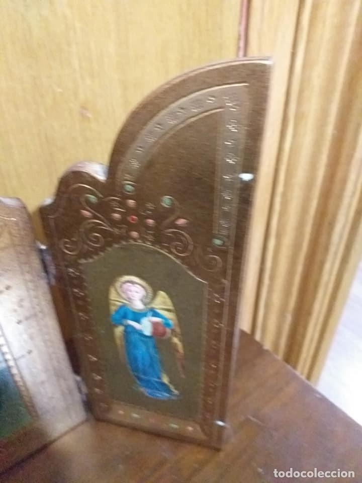 Arte: TR&Iacute;PTICO RELIGIOSO A&Ntilde;OS 70 - Foto 3