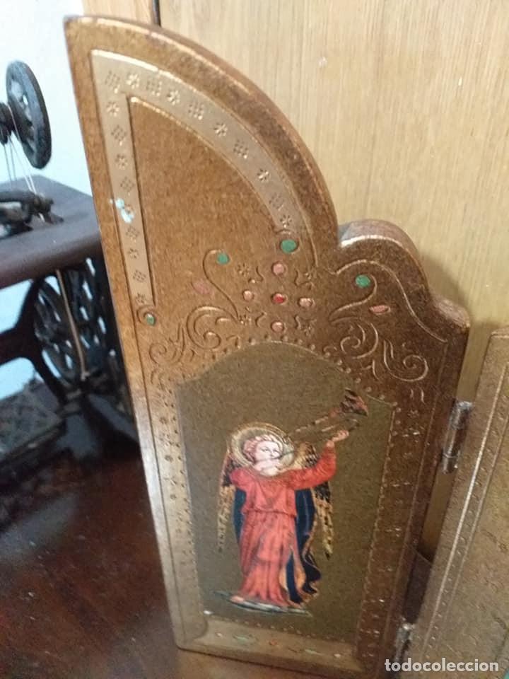 Arte: TR&Iacute;PTICO RELIGIOSO A&Ntilde;OS 70 - Foto 4