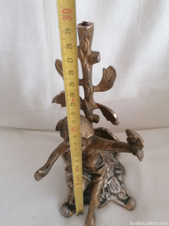 Arte: Antiguo Querub&iacute;n Bronce. - Foto 10