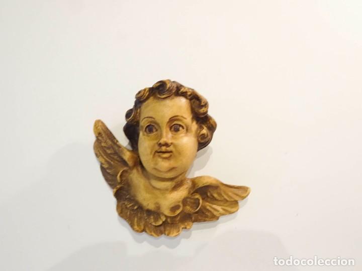 Arte: Querub&iacute;n figura en resina - Foto 1