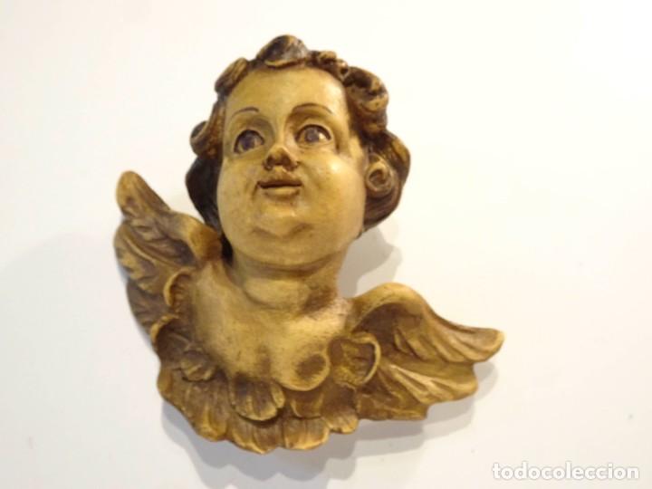 Arte: Querub&iacute;n figura en resina - Foto 3