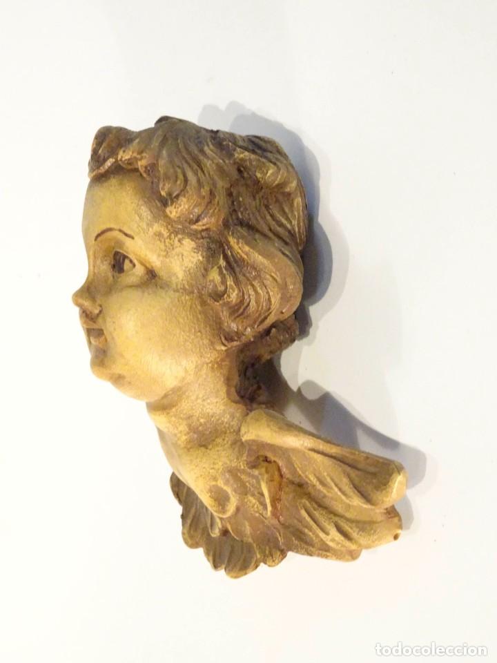 Arte: Querub&iacute;n figura en resina - Foto 5