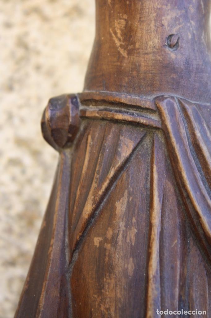 Arte: Cristo. Talla en madera del s. XVIII. - Foto 8
