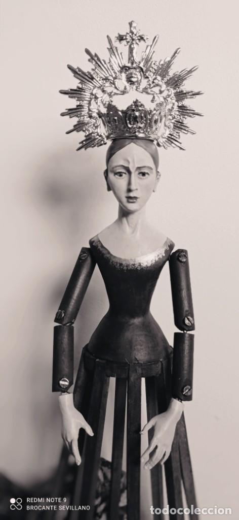 Arte: Virgen candelero vestir - Foto 3