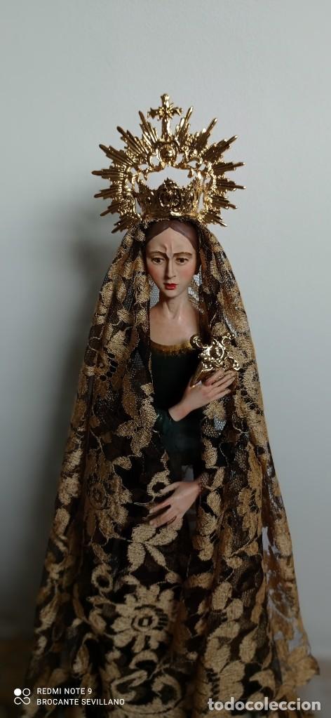 Arte: Virgen candelero vestir - Foto 4