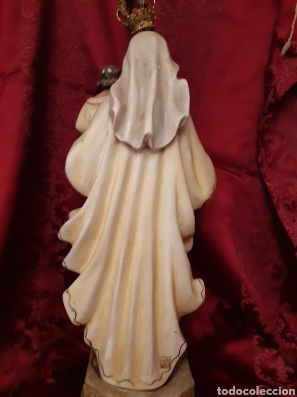 Arte: Virgen del Carmen olot 46 cm - Foto 2