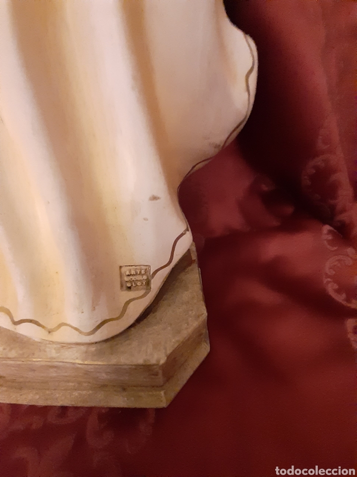Arte: Virgen del Carmen olot 46 cm - Foto 3