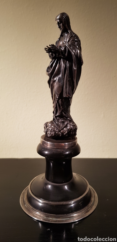 Arte: Virgen de plata 925 mil&eacute;simas - Foto 5