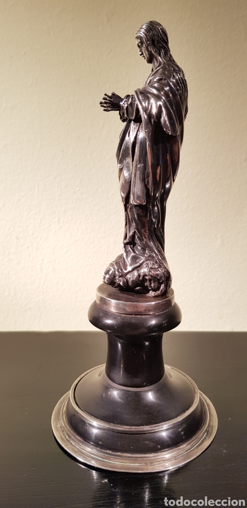 Arte: Virgen de plata 925 mil&eacute;simas - Foto 6