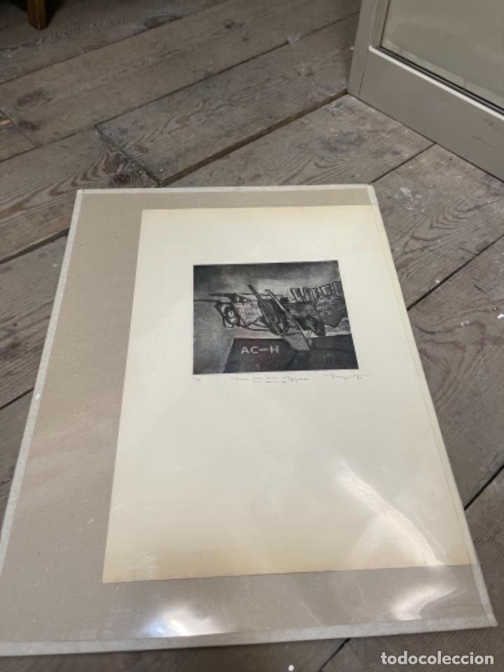 Arte: Gravado PRUEBA DE AUTOR 1980 DEDICATORIA - Foto 1