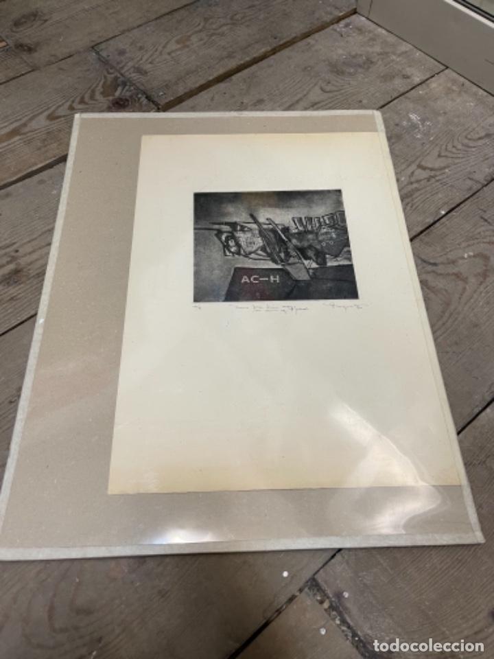 Arte: Gravado PRUEBA DE AUTOR 1980 DEDICATORIA - Foto 3