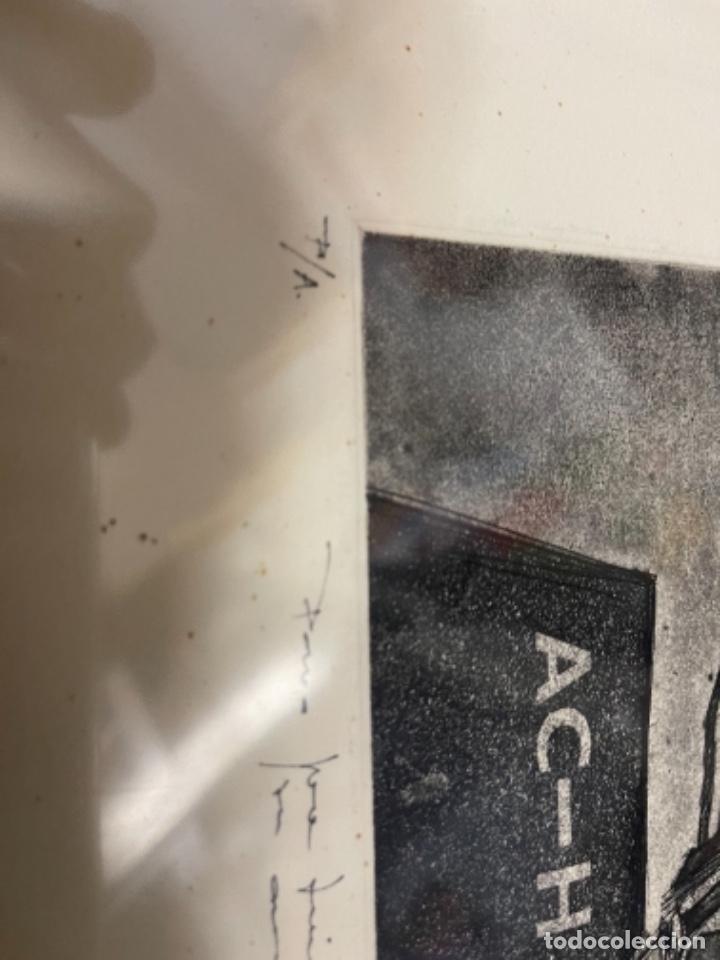 Arte: Gravado PRUEBA DE AUTOR 1980 DEDICATORIA - Foto 4