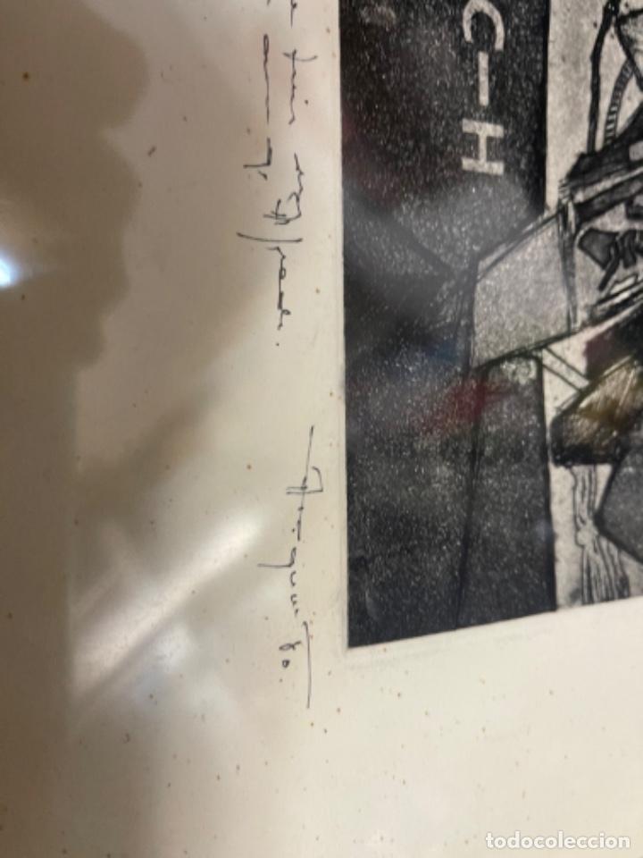 Arte: Gravado PRUEBA DE AUTOR 1980 DEDICATORIA - Foto 5