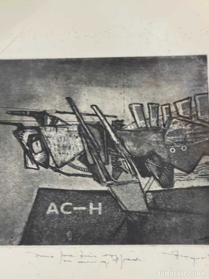 Arte: Gravado PRUEBA DE AUTOR 1980 DEDICATORIA - Foto 15