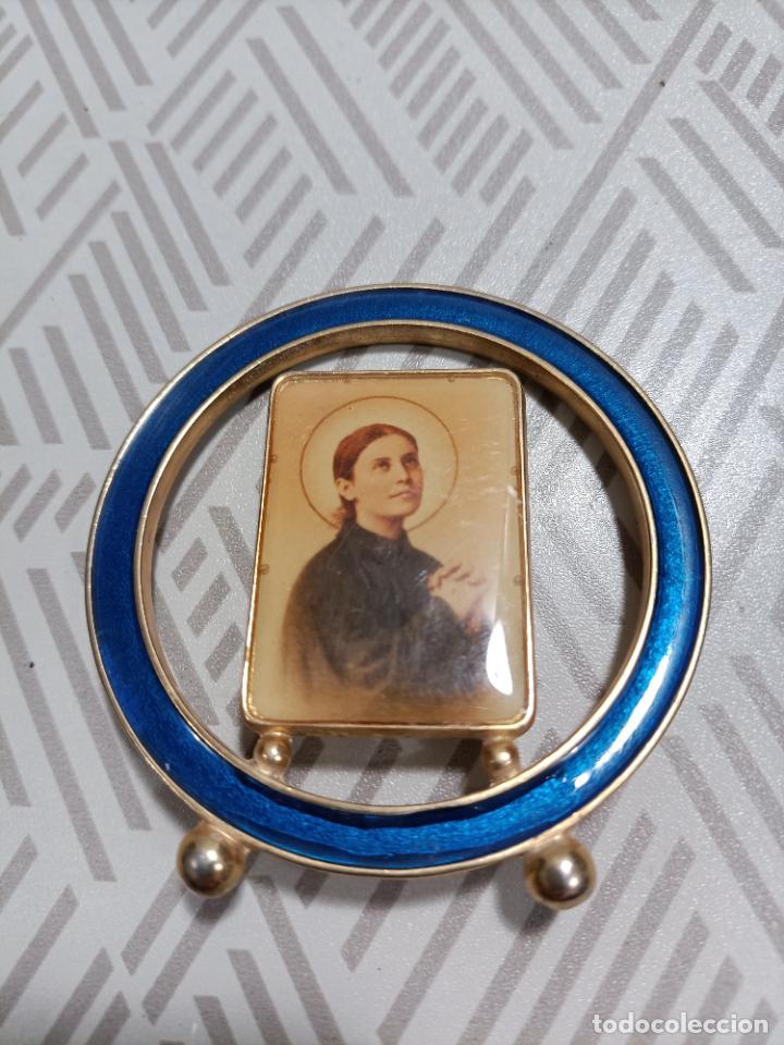 Arte: Antiguo recordatorio religioso - Foto 2