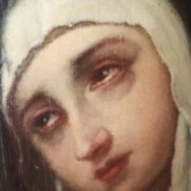Virgen Dolorosa copia Murillo Museo Prado