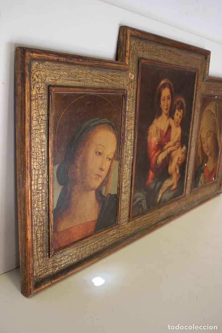Arte: triptico de madera lamina - Foto 2