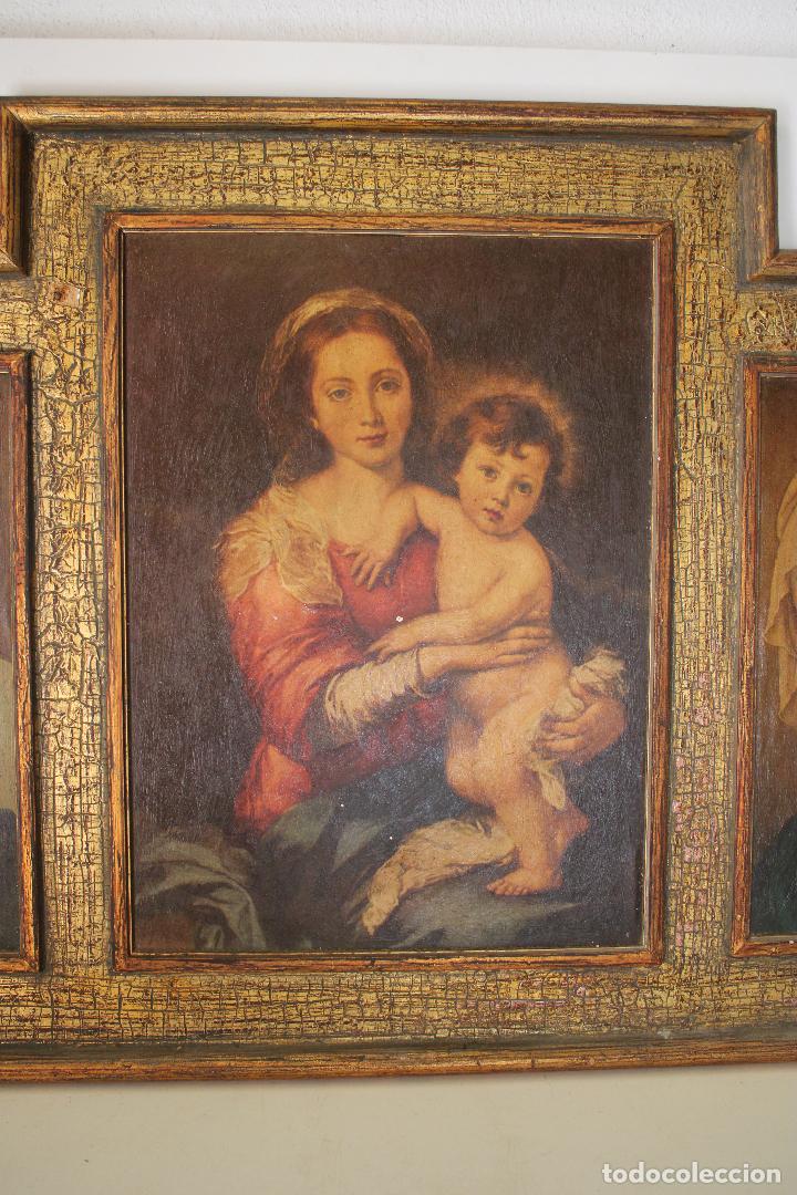 Arte: triptico de madera lamina - Foto 4