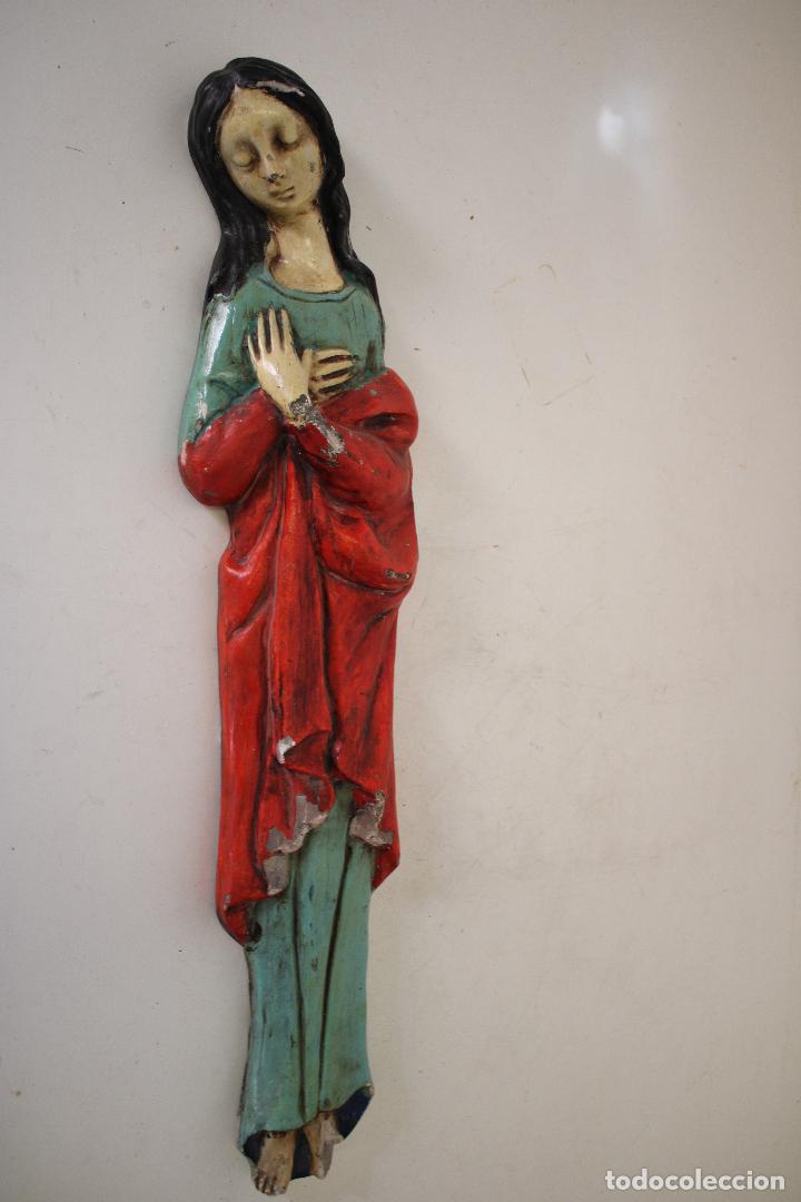 Arte: virgen de estuco - Foto 4