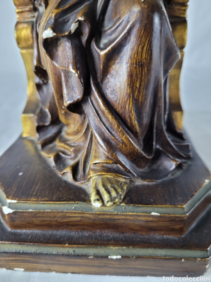 Arte: Sagrado Coraz&oacute;n de Jes&uacute;s manos plomo - Foto 13