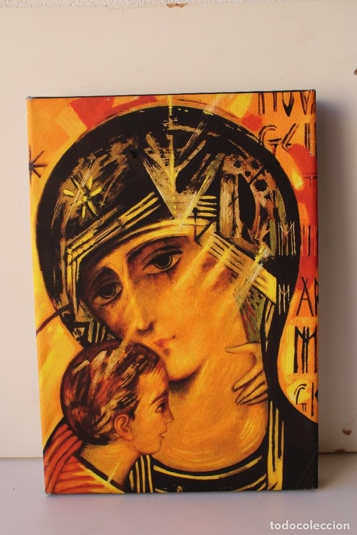 Arte: cuadro virgen del tercer milenio - Foto 1