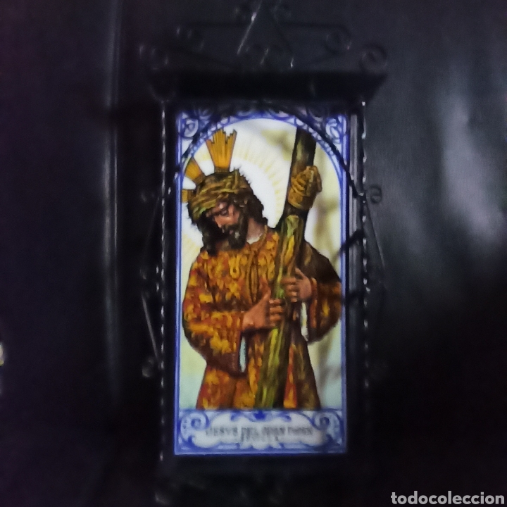 Arte: Jes&uacute;s del Gran poder Sevilla azulejo - Foto 7