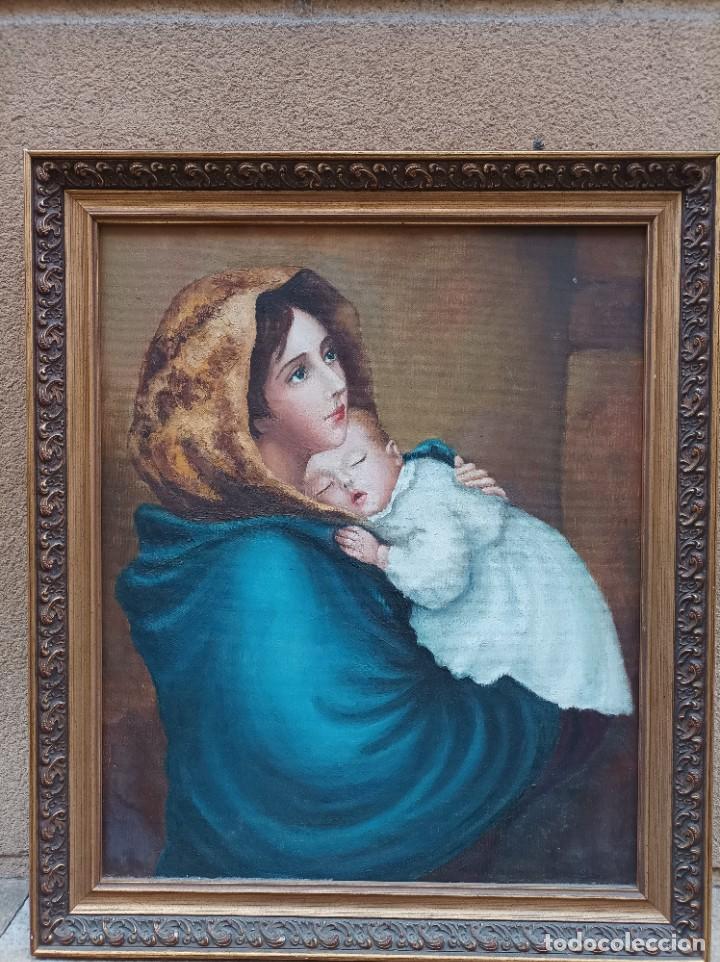 Arte: VIRGEN CON NI&Ntilde;O - Foto 1