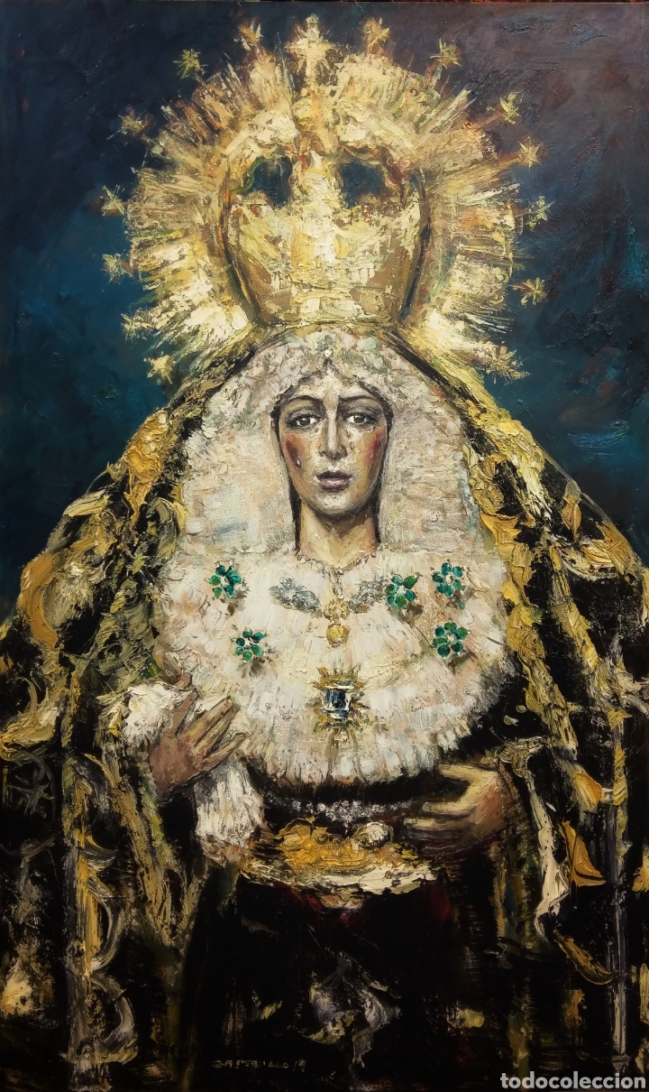 ESPERANZA MACARENA 2019 (Arte - Arte Religioso - Pintura Religiosa - Oleo)