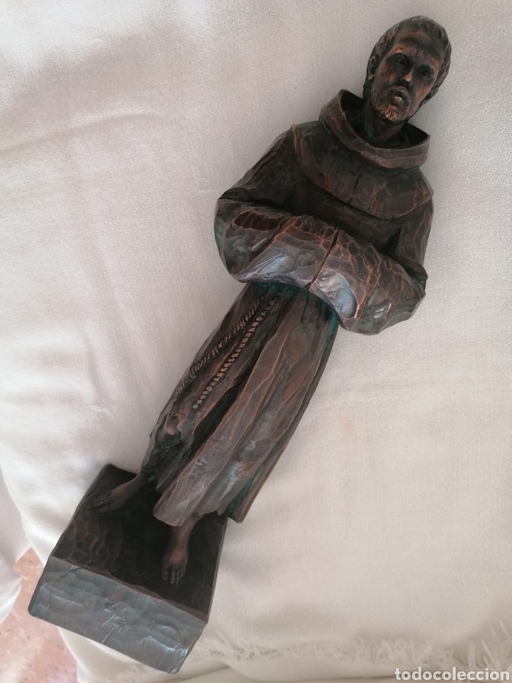 Arte: San Francisco Bronce Antiguo. - Foto 4