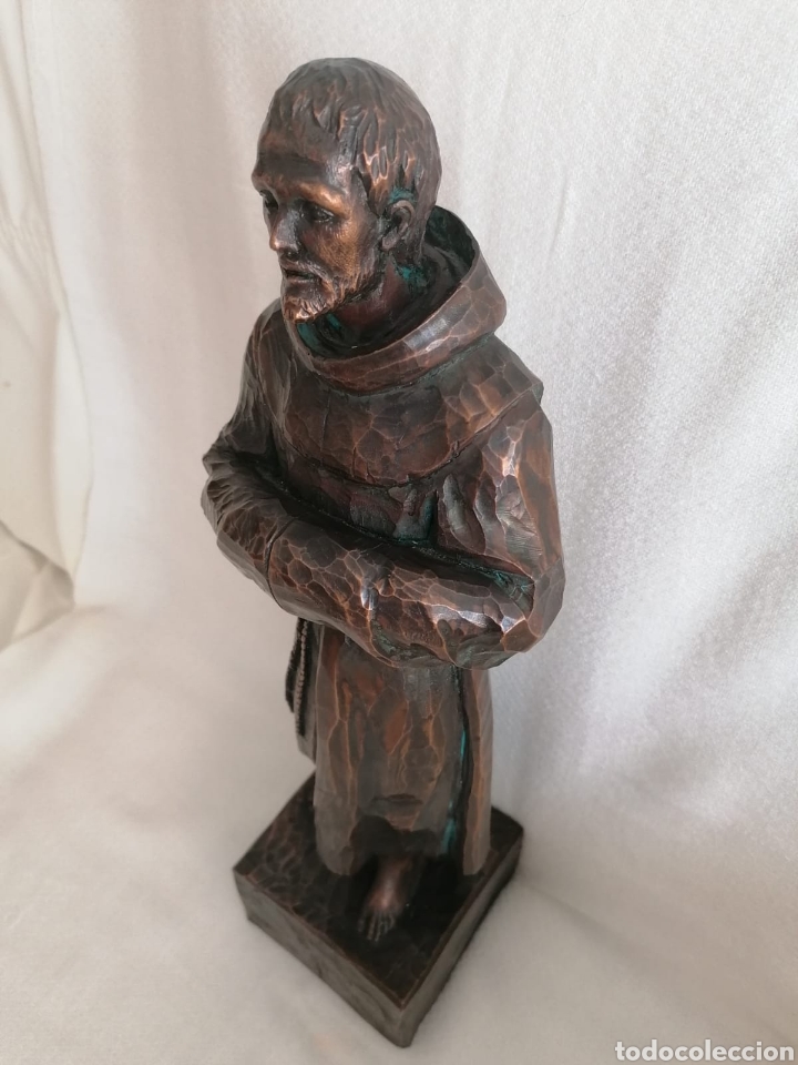Arte: San Francisco Bronce Antiguo. - Foto 5