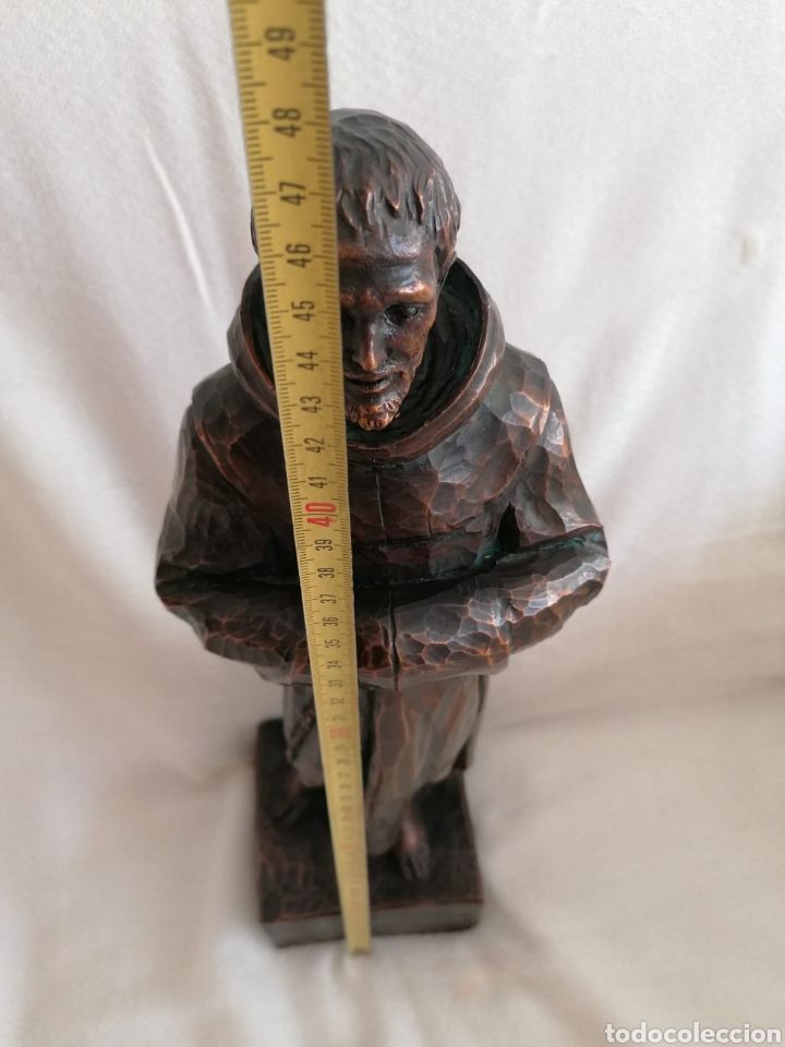 Arte: San Francisco Bronce Antiguo. - Foto 6