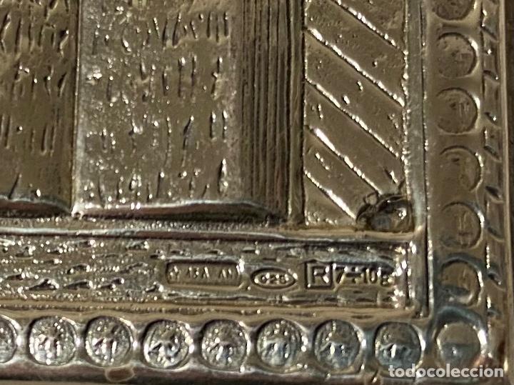 Arte: C-20. Icono Cristo en plata repujada. - Foto 6