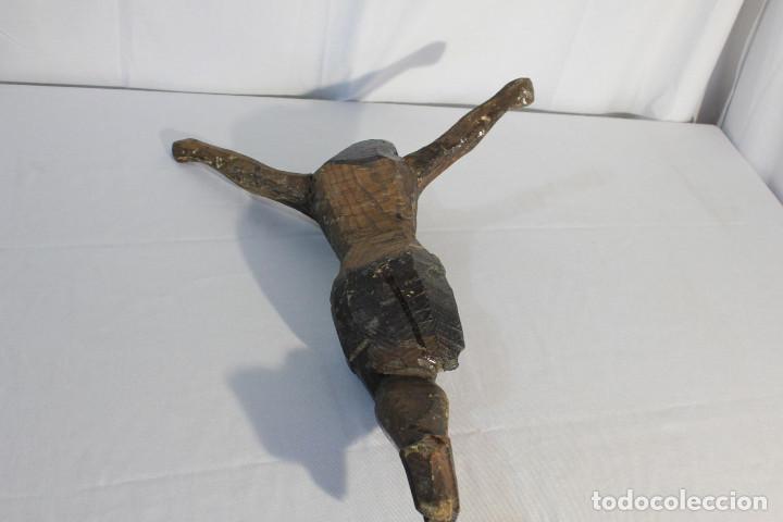Arte: CRISTO CRUCIFICADO MADERA BARNIZADO - Foto 10