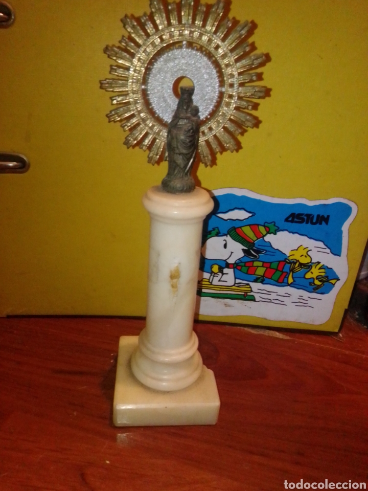 Arte: Virgen del Pilar vintage - Foto 1