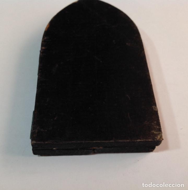 Arte: TR&Iacute;PTICO RELIGIOSO EN MADERA - Foto 7