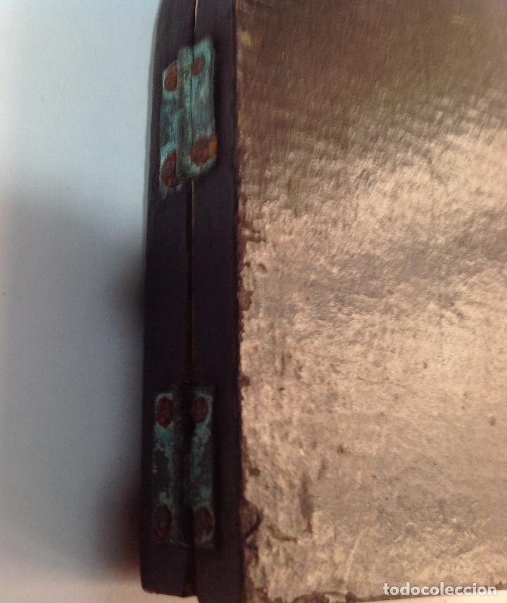 Arte: TR&Iacute;PTICO RELIGIOSO EN MADERA - Foto 8