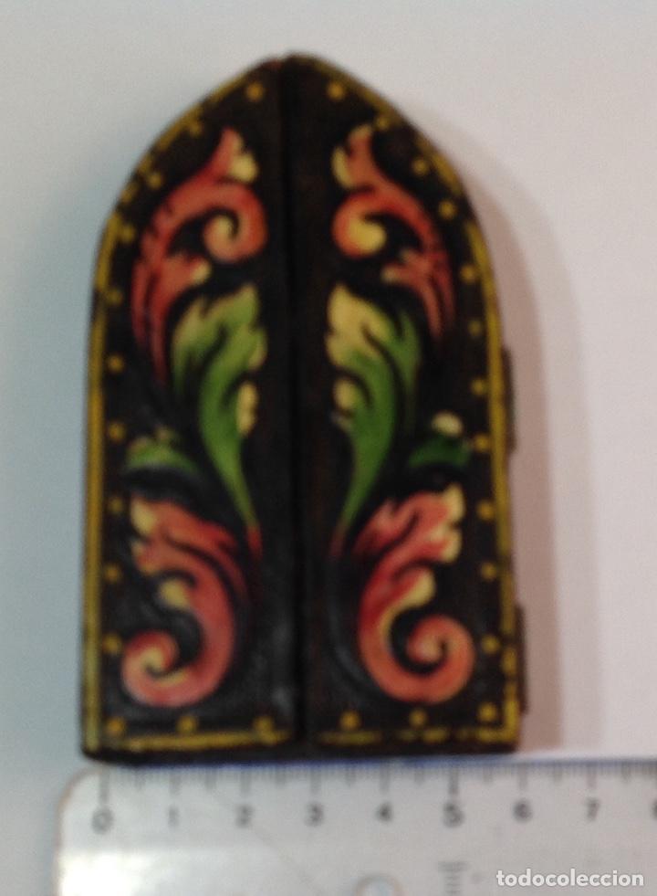Arte: TR&Iacute;PTICO RELIGIOSO EN MADERA - Foto 15
