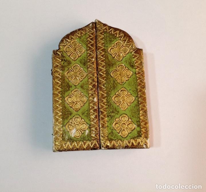 Arte: TR&Iacute;PTICO RELIGIOSO EN MADERA - Foto 7