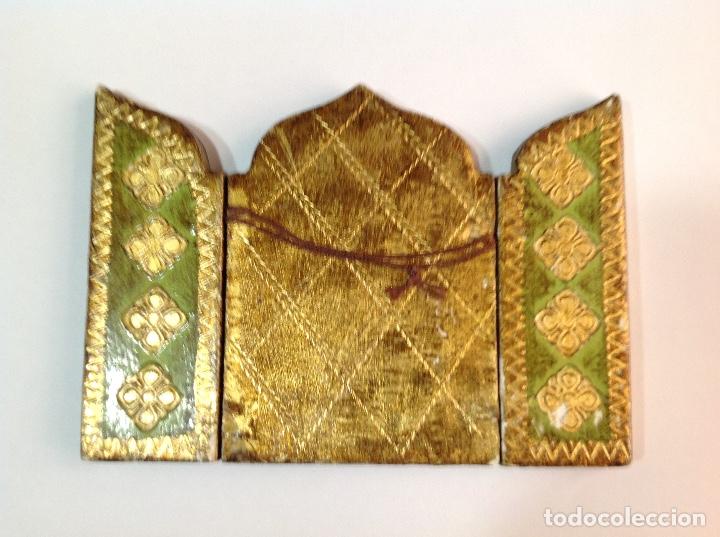 Arte: TR&Iacute;PTICO RELIGIOSO EN MADERA - Foto 11