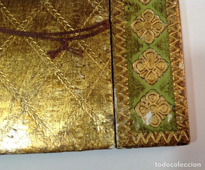 Arte: TR&Iacute;PTICO RELIGIOSO EN MADERA - Foto 13