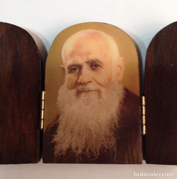 Arte: TR&Iacute;PTICO RELIGIOSO EN MADERA - Foto 2