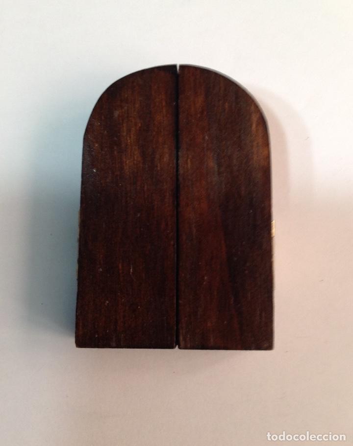 Arte: TR&Iacute;PTICO RELIGIOSO EN MADERA - Foto 3