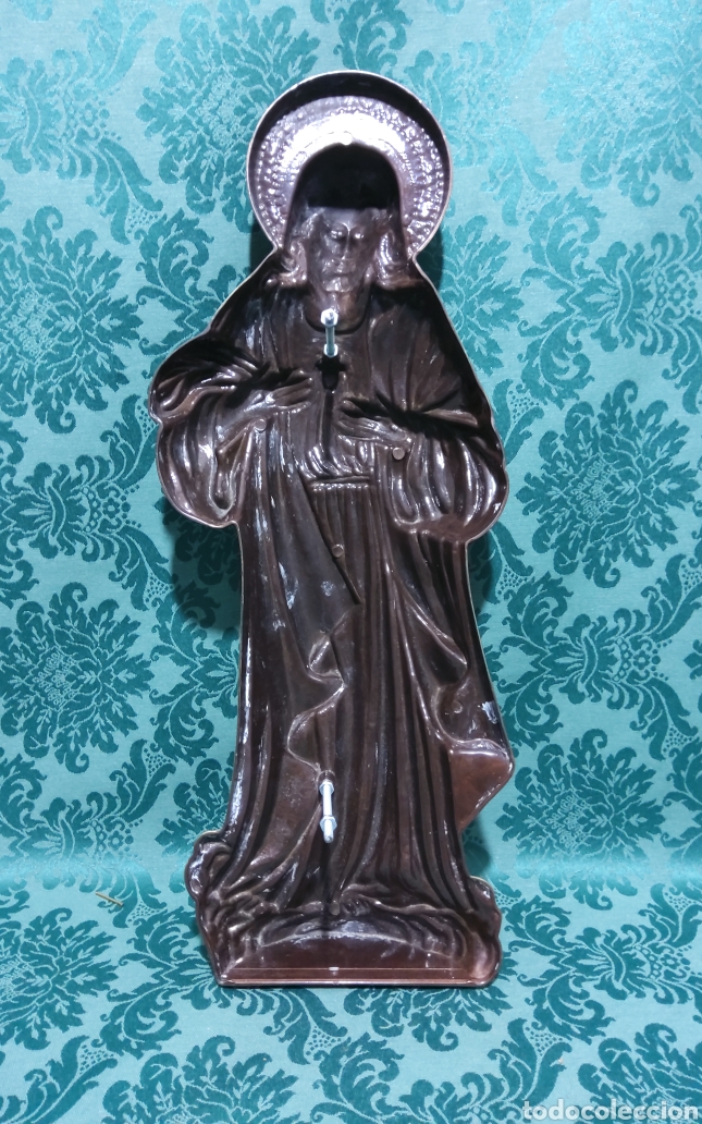 Arte: Sagrado coraz&oacute;n de Jesus en bronce - Foto 7