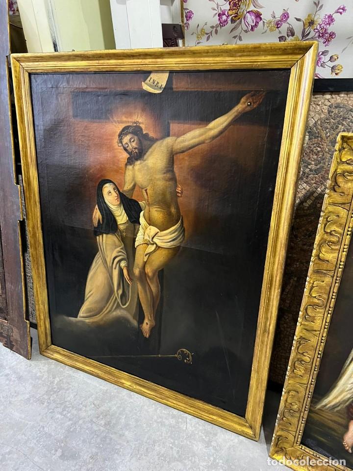 Arte: &Oacute;leo Cristo Crucificado - Foto 2