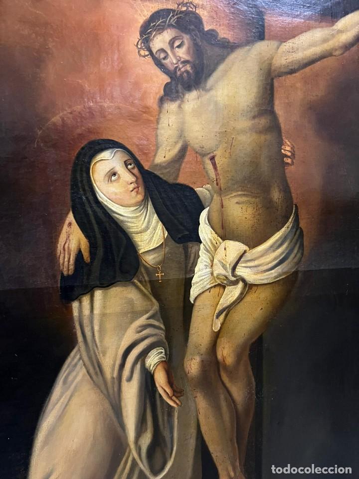 Arte: &Oacute;leo Cristo Crucificado - Foto 3